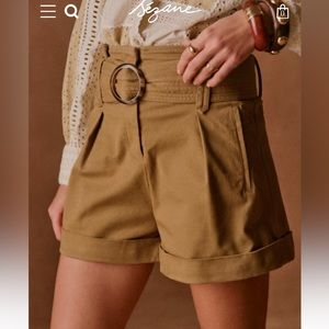 Sezane Rome Shorts NWT